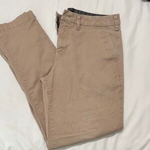 Men's Tan Slim Pants
